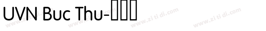 UVN Buc Thu字体转换